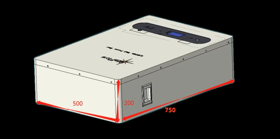 batería Powerwall del soporte 10kwh Lifepo4 de la pared de 48V 200Ah