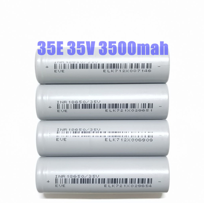 EVE 35V 18650 Célula de batería cilíndrica 3.7 3500mah Célula de batería de iones de li 3C
