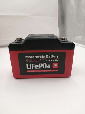 Batería recargable 3Ah del fosfato del litio 300CCA 12 voltios para la batería del comienzo de la motocicleta