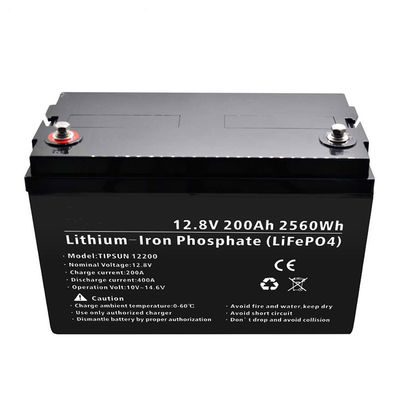batería solar de 12.8V 12V 80ah Lifepo4 para el arrancador Escooter del salto del coche