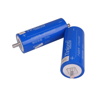 Clase 66160 una batería cilíndrica de la célula de batería del titanato del litio LTO Yinlong