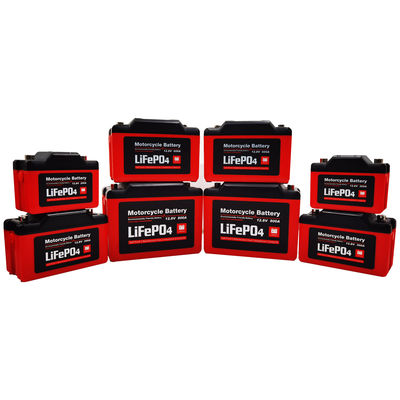 Batería recargable 3Ah del fosfato del litio 300CCA 12 voltios para la batería del comienzo de la motocicleta